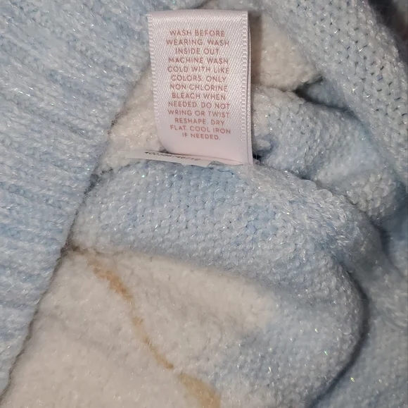 Lauren Conrad Polar Bear Sweater, Size Small, Long Sleeve Tunic Style Sweater - Picture 5 of 7